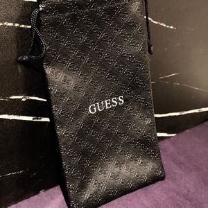 Guess Black Sunglass Pouch